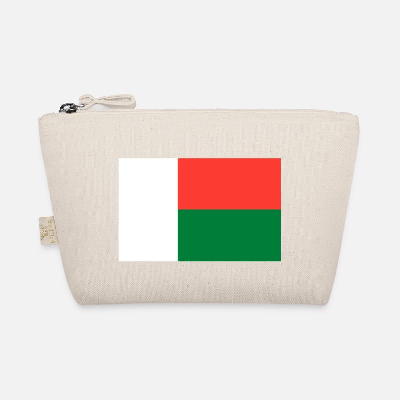Madagaskar Flagge - Bio-Täschchen - Natur
