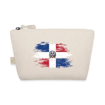 Dominican Republic flag used design - Organic Pouch - nature - Front