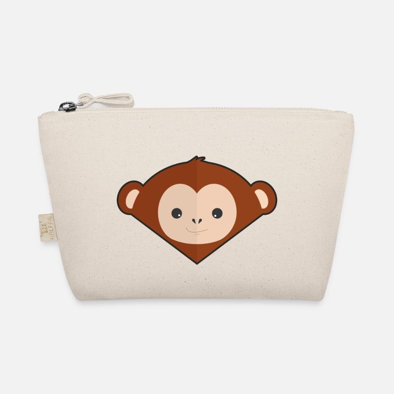Singe simple mignon Trousse biologique