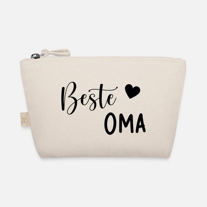 Beste Oma Geschenkidee - Bio-Täschchen - Natur