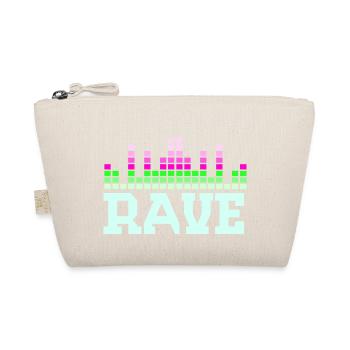Rave quotes - Organic Pouch - nature - Front