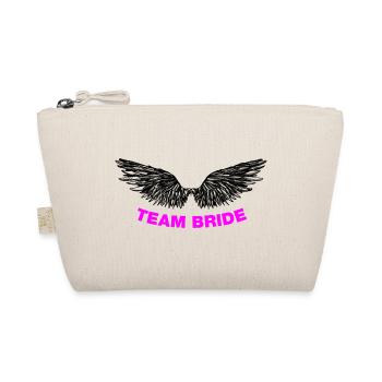Team Bride (JGA) - Bio-Täschchen - Natur - Vorne