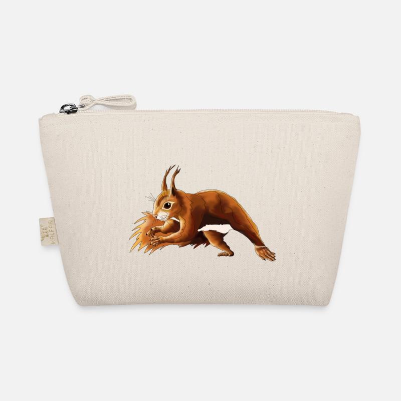 Eichhörnchen 6 Bio-Täschchen