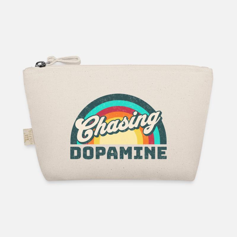 Retro Rainbow Chasing Dopamine Organic Pouch
