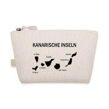 Canary islands Map Kanarische Inseln Karte - Bio-Täschchen - Natur - Vorne