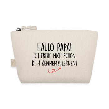 Hallo Papa! Ich freue mich dich kennenzulernen - Trousse biologique - nature - Devant