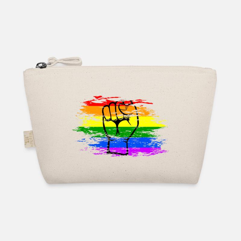 Regenbogen Flagge Faust used Bio-Täschchen