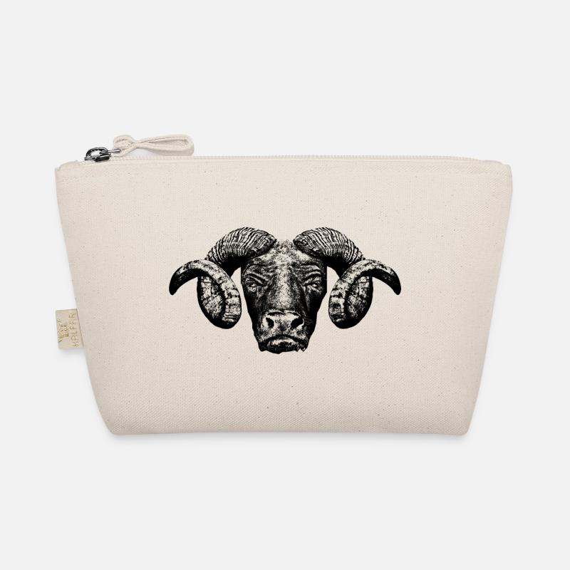 Minotaur / Head Organic Pouch
