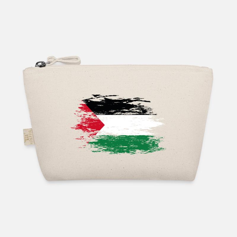 Drapeau palestinien utilisé - Trousse biologique - nature