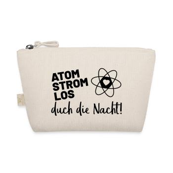 Sprüche Winter Atomstromlos durch die Nacht - Bio-Täschchen - Natur - Vorne