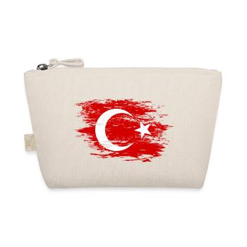 Drapeau de la Turquie utilisé - Trousse biologique - nature - Devant