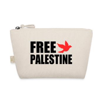 Free palestine - Bio-Täschchen - Natur - Vorne