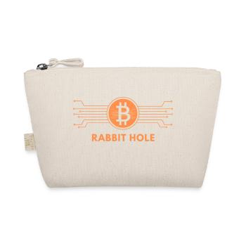 Bitcoin Rabbit Hole - Organic Pouch - nature - Front