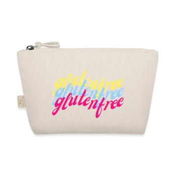 Gluten free geschwungen bunt - Bio-Täschchen - Natur - Vorne
