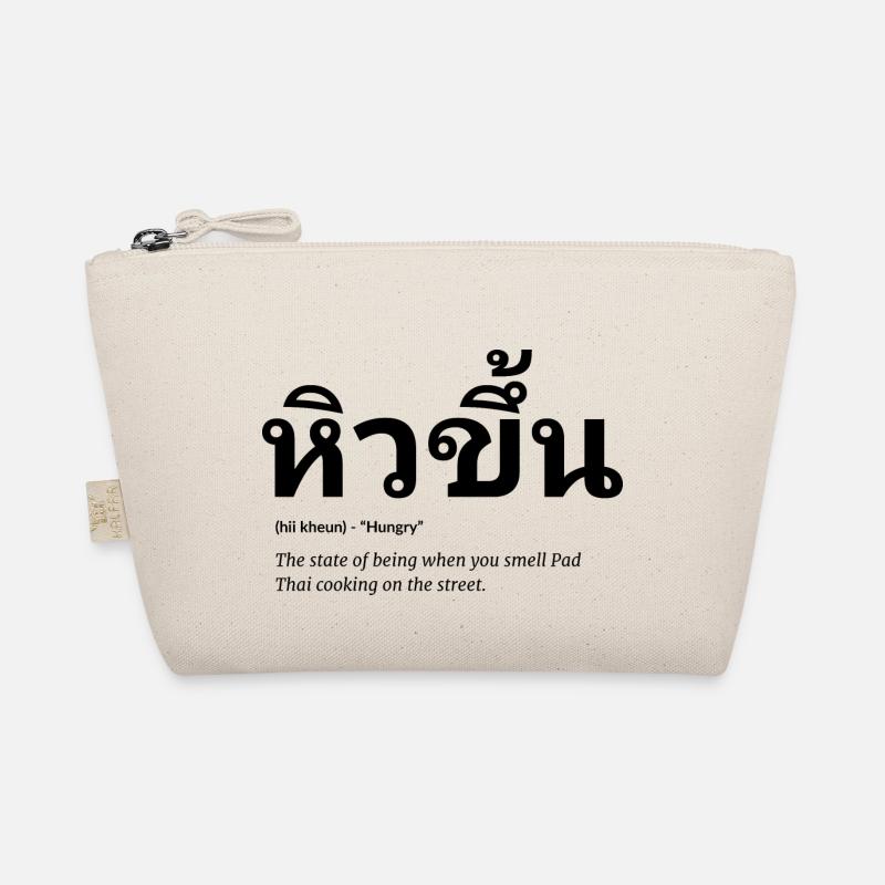 thai Essen Bio-Täschchen