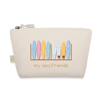 My Surfboard Boyfriends - Bio-Täschchen - Natur - Vorne