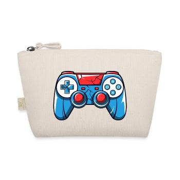 Gamer Controller Logo - Bio-Täschchen - Natur - Vorne