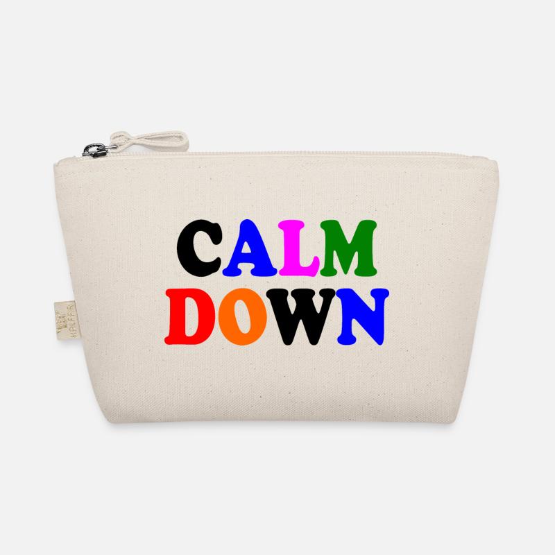 Calm down - Organic Pouch - nature