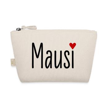 Mausi, Valentinstag, Jahrestag, Beziehung Kosename - Bio-Täschchen - Natur - Vorne