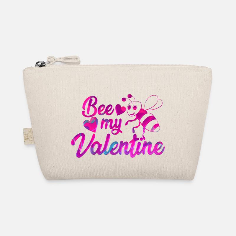 Love Happy Heart Card Valentine Vector Design Art Organic Pouch
