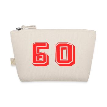 60. 60 ANS. 60e ANNIVERSAIRE. ANNIVERSAIRE 60 ANS. - Trousse biologique - nature - Devant