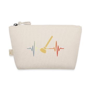 Retro Suction Cup Pulse Rate - Organic Pouch - nature - Front