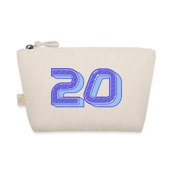 20. 20 YEARS. 20th ANNIVERSARY. 20 YEARS ANNIVERSARY. - Organic Pouch - nature - Front