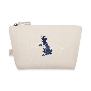 UK Landmarks Silhouette Nightscape - Organic Pouch - nature - Front