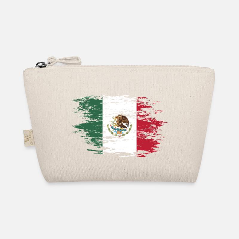 Mexico flag used Organic Pouch