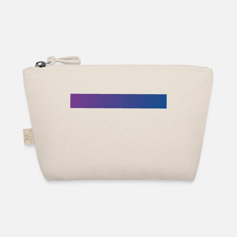 Gradient Purple & Blue Organic Pouch