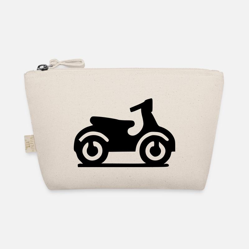 Motor Scooter Scooter Icon Minimal Icon Vector Organic Pouch