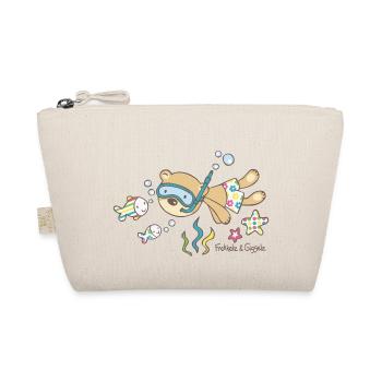 Snorkel Bears - Organic Pouch - nature - Front