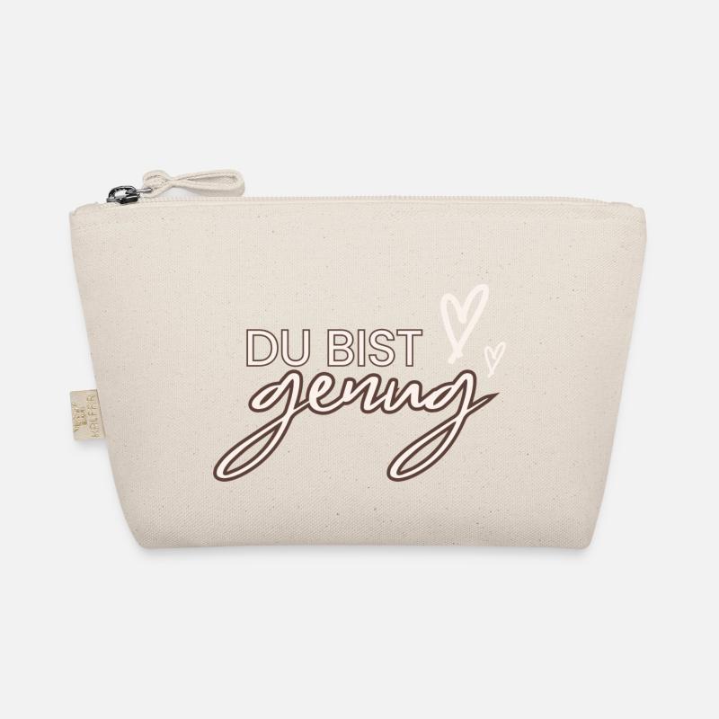 Du bist genug Bio-Täschchen