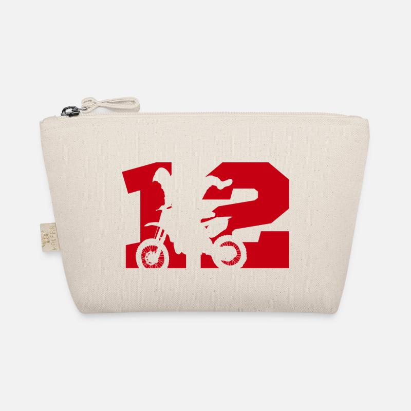 Moto 12 biker Organic Pouch