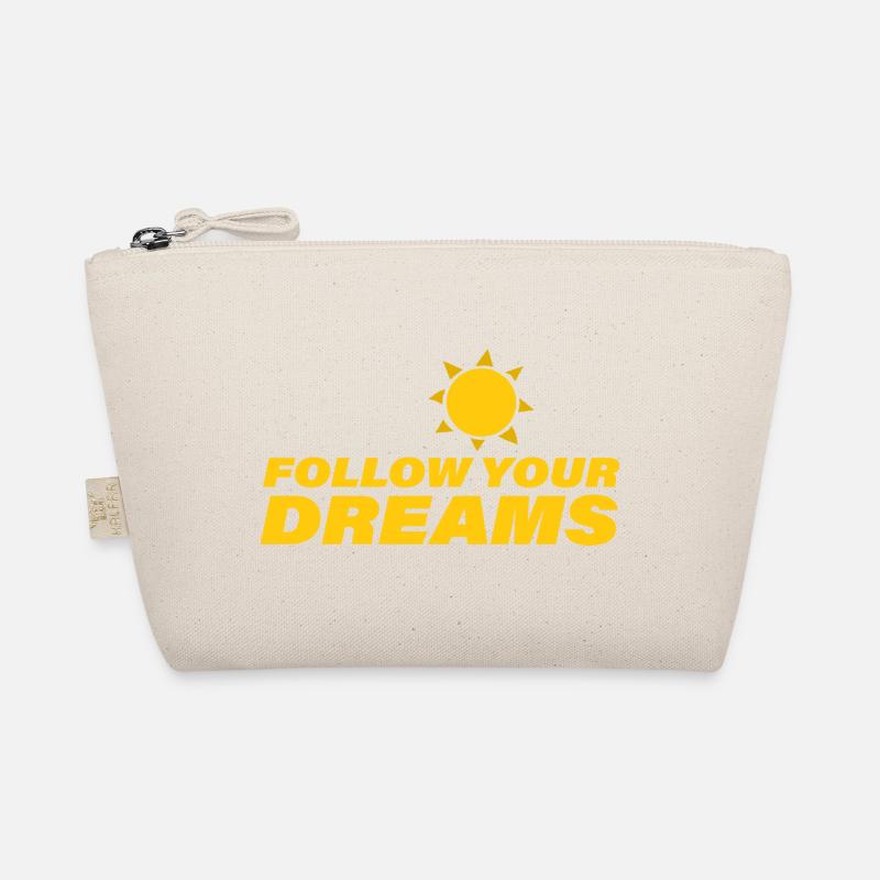 FOLLOW YOUR DREAMS Bio-Täschchen