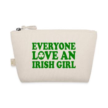everyone loves an irish girl - Organic Pouch - nature - Front