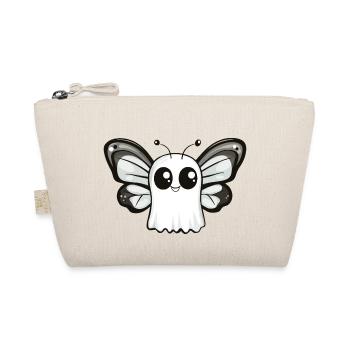 papillon Halloween bande dessinée fantôme - Trousse biologique - nature - Devant