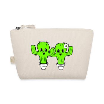 2 Cactus Paire Plantes Cactus Épineux Amour - Trousse biologique - nature - Devant
