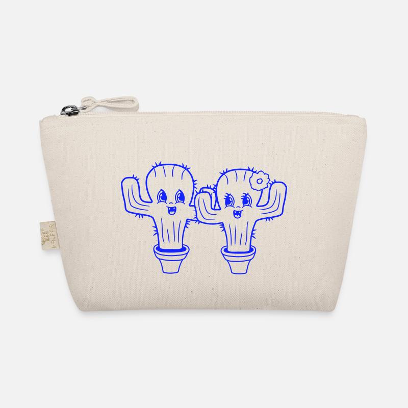2 Cactus Pair Plants Prickly Cacti Love Organic Pouch