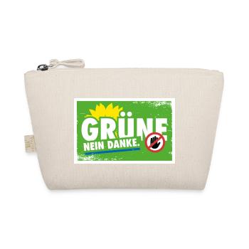 Grüne - Nein Danke. - Bio-Täschchen - Natur - Vorne