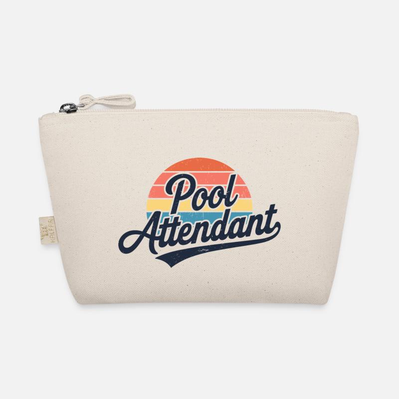 Humor am Pool Bio-Täschchen