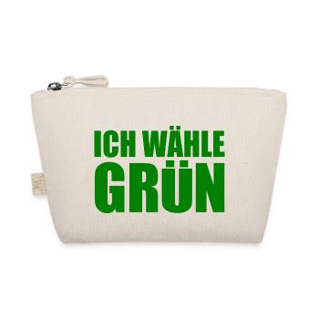 ich wähle grün - Bio-Täschchen - Natur - Vorne