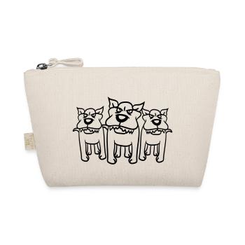 3 Nasty Dogs Team Trois amis Crew - Trousse biologique - nature - Devant