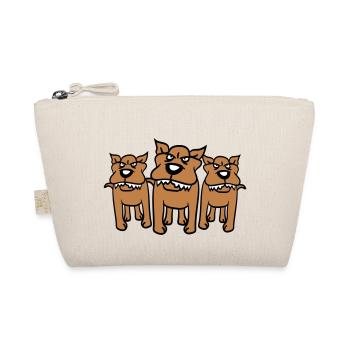3 Nasty Dogs Team Trois amis Crew - Trousse biologique - nature - Devant
