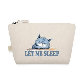 Cool Cat - Let Me Sleep - Organic Pouch - nature - Front