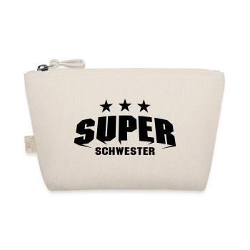 Super Schwester - Bio-Täschchen - Natur - Vorne
