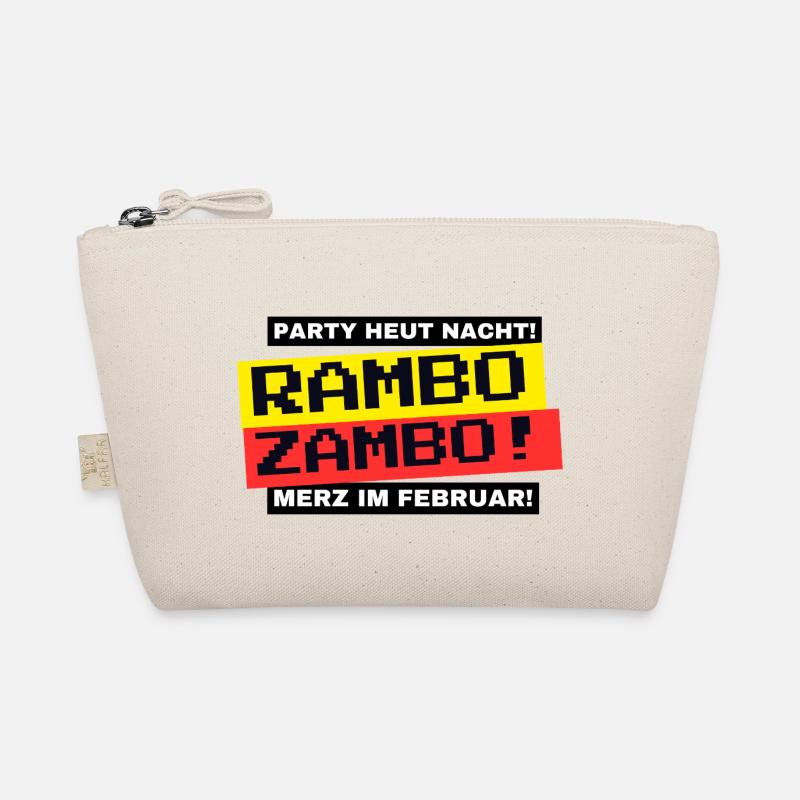 RAMBO ZAMBO! Party tonight? (Bundestag election) Organic Pouch