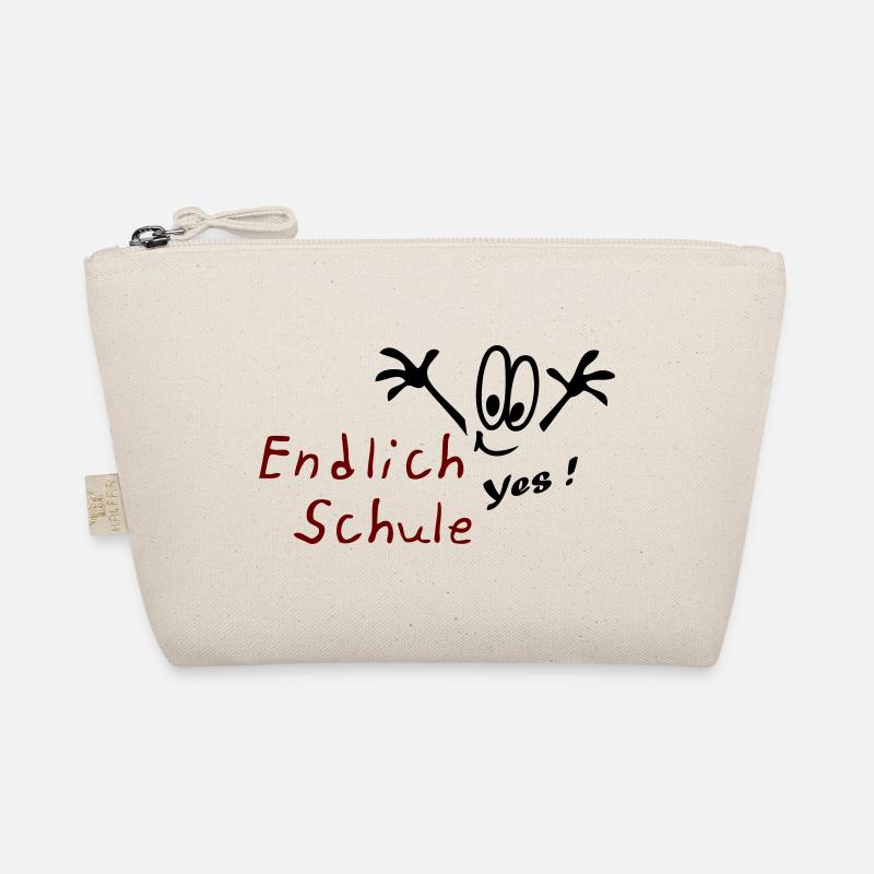 Schule yes - Bio-Täschchen - Natur