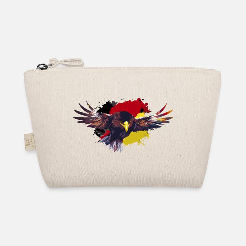 Aigle allemand avec drapeau drapeau noir rouge or Trousse biologique