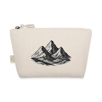 Snow-capped mountains – adventure & nature - Organic Pouch - nature - Front